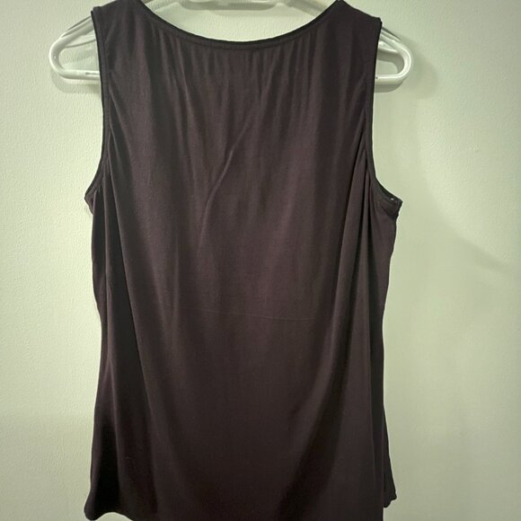 Le Chateau Women's Sleeveless Blouse, Medium, Purple - Picture 6 of 8